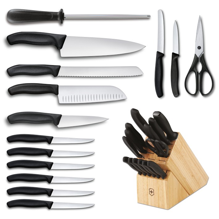Victorinox Swiss Classic Knife Block, Set of 15 Williams Sonoma