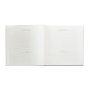 Wedding Journal with White Leather
