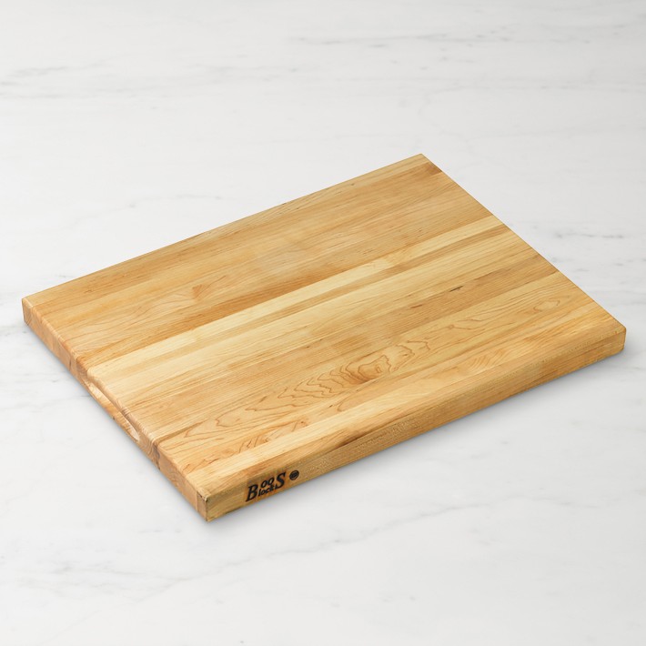 Boos Edge-Grain Rectangular Cutting Board, Maple - Large