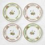 Famille Rose Bunny Dinner Plates, Set of 4