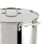All-Clad Stainless-Steel Gourmet Accessories Stock Pot, 16-Qt.