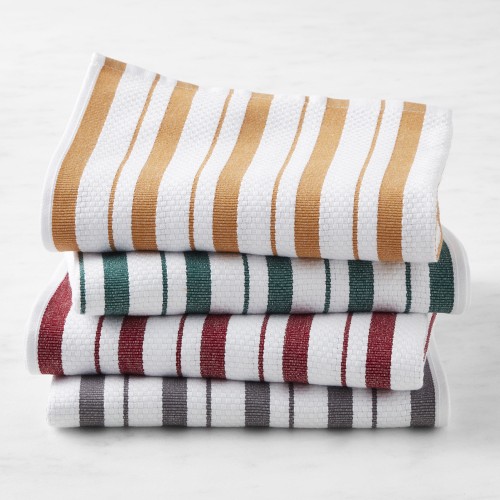 Williams Sonoma Classic Stripe Towels, Set of 4, Multi