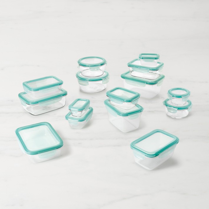 OXO Good Grips 30-Piece Smart Seal Glass &amp; Plastic Set