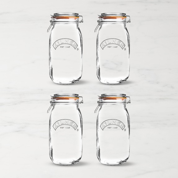 Kilner Round Clip Top Jar Oz Set Of Williams Sonoma