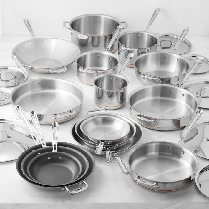 All-Clad Copper Core® 23-Piece Cookware Set | Williams Sonoma