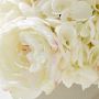 Jeff Leatham Real Touch Faux White Peonies &amp; Hydrangeas in Pot