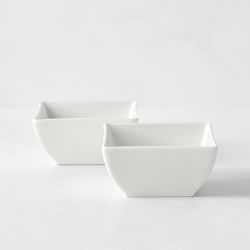 Apilco Zen Porcelain Dip Bowls, Set of 2