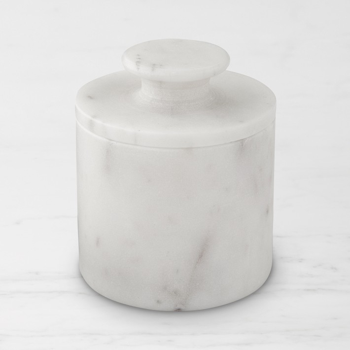 Williams Sonoma Marble Butter Keeper