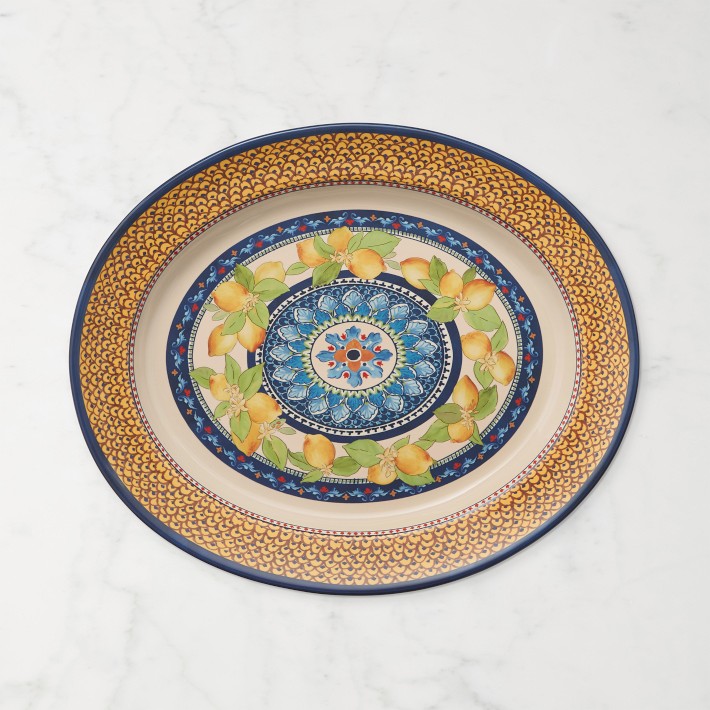 Sicily Ceramic Oval Platter, XXL
