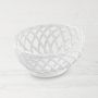 Ceramic Woven Bread Basket