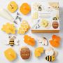 Williams Sonoma Bee Floral Impression Cookie Cutter Set