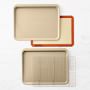 Williams Sonoma Goldtouch&#174; Pro Nonstick Cookie Sheets and Silpat Nonstick Baking Mat, Set of 4