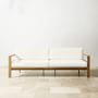 Ojai Outdoor Natural Teak Sofa (90&quot;)