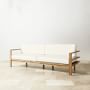 Ojai Outdoor Natural Teak Sofa (90&quot;)