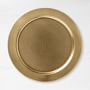 Antique Brass Charger Plate