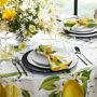 Meyer Lemon Round Tablecloth