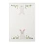 Embroidered Bunny Towels, Set of 2