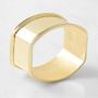 Presidio Gold Napkin Rings, Set of 4