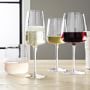 Williams Sonoma Modern White Wine Glasses