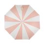 Beach State Summerland 6.5ft Portable Umbrella, Pink Salt Stripe