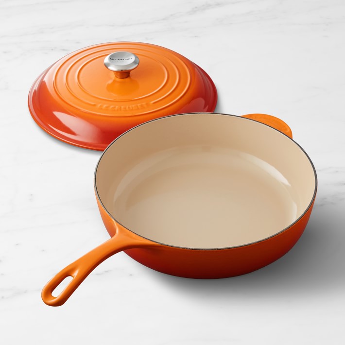 Le Creuset Signature Enameled Cast Iron Deep Saute Pan 4 1 4 Qt. Williams Sonoma