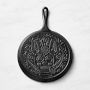 Lodge Seasoned Cast Iron Xolo Sugar Skull Comal