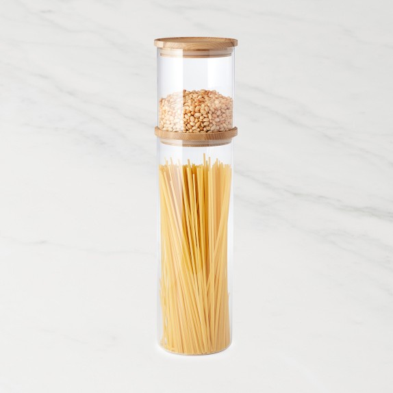 Hold Everything Slim Stackable Canisters | Williams Sonoma