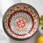 Sicily Red Melamine Bowls, Set of 4