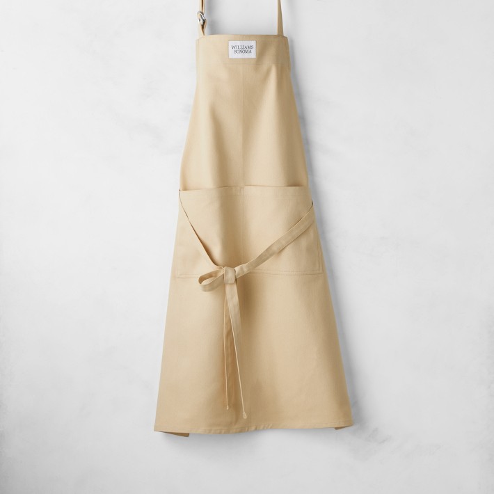 Williams Sonoma Classic Solid Aprons- Khaki