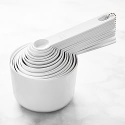 Williams Sonoma Round Melamine Measuring Cups & Spoons