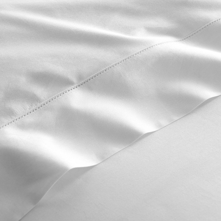 464 Thread Count Percale Hemstitch Sheet Set 