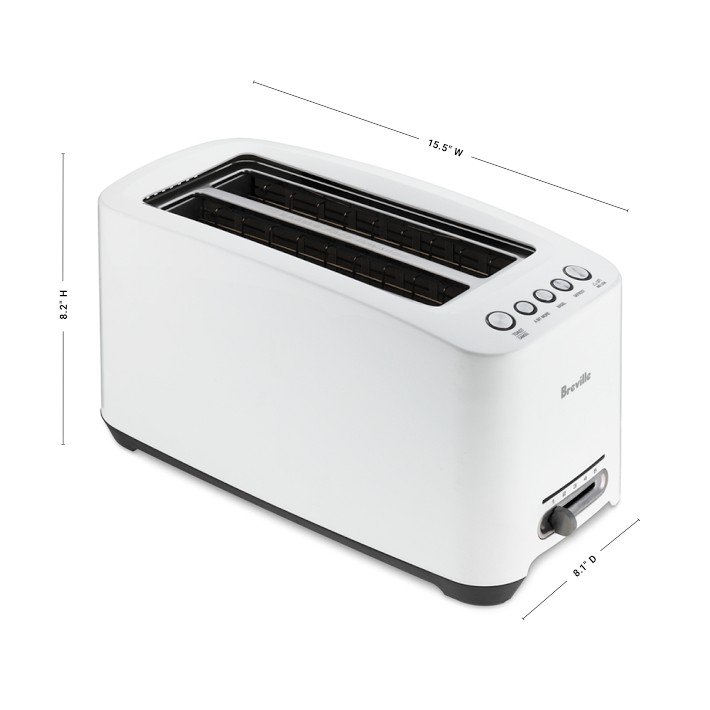 Breville toaster white best sale