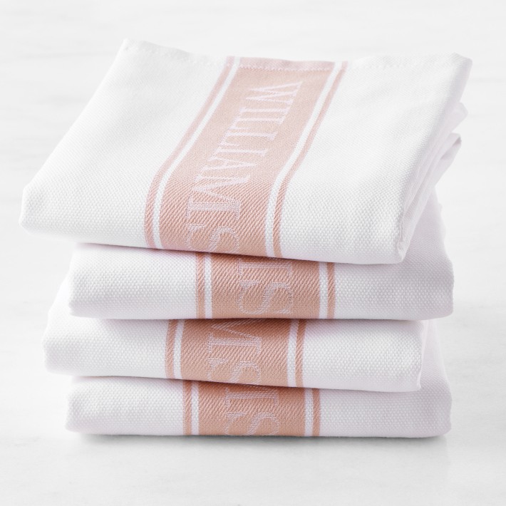 Williams Sonoma Classic Logo Towels, Set of 4