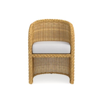 AERIN East Hampton Outdoor Dining Chair Cushions | Williams Sonoma