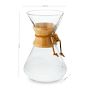 Chemex&#174; Pour-Over Glass Coffee Maker with Wood Collar