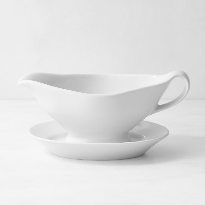 Pillivuyt Gravy Boat with Saucer