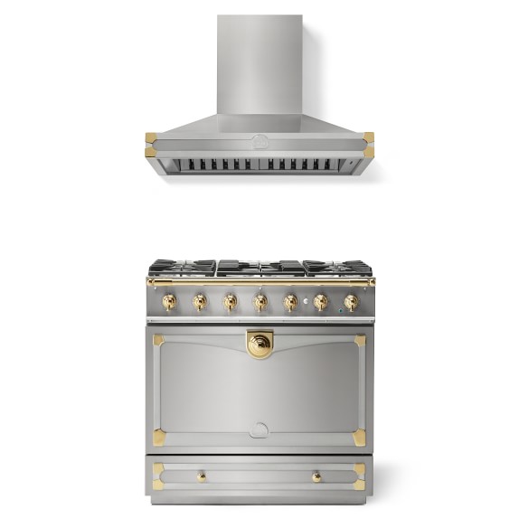 La Cornue CornuFé 90 Albertine Range & Hood | Williams Sonoma