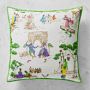 Williams Sonoma Home x Sheila Bridges Harlem Toile Print &amp; Embroidered Pillow Cover