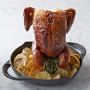 Staub Enameled Cast Iron Vertical Chicken Roasting Pan