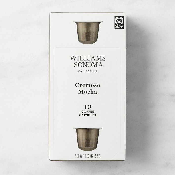 Williams Sonoma Coffee Capsules, Cremoso Mocha