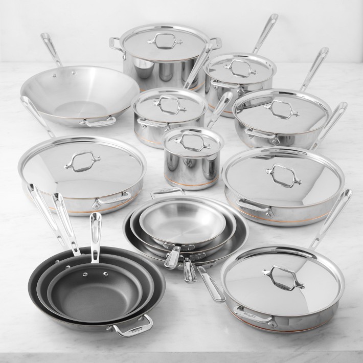 All-Clad Copper Core® 23-Piece Cookware Set