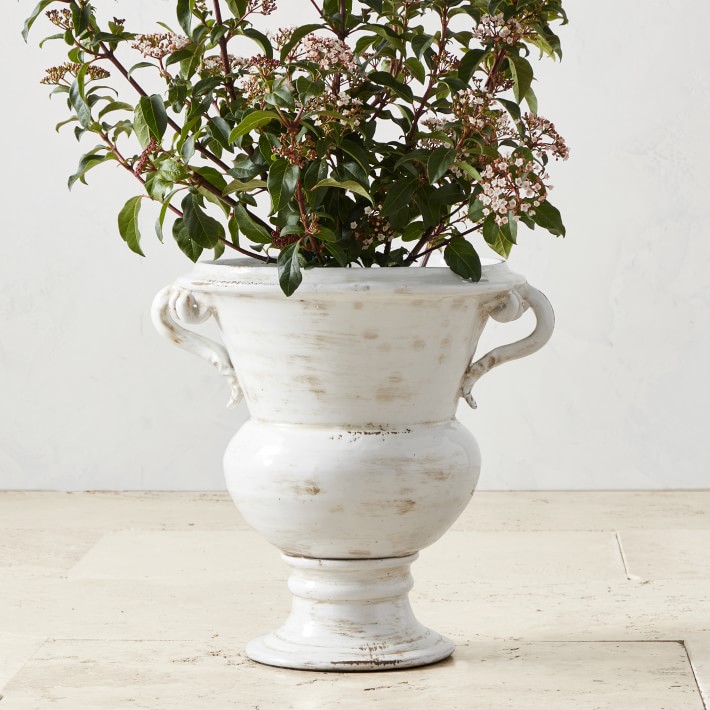 Provence Planter, Antique White