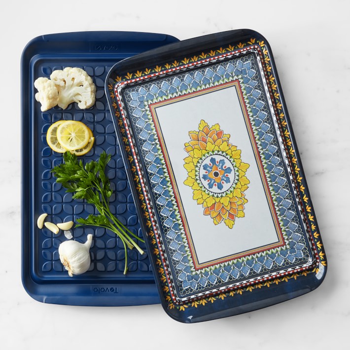Sicily 2-Piece Grill Prep Trays