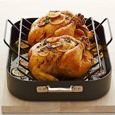 Calphalon roasting pan with rack best sale