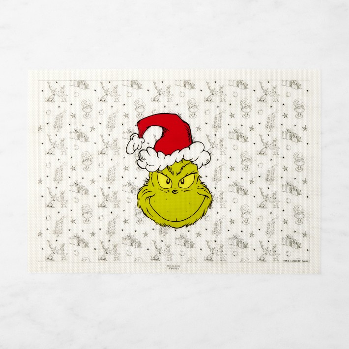 The Grinch™ Nonstick Silicone Baking Mat Williams Sonoma