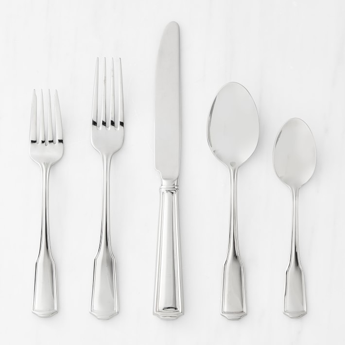 Plain Hampstead 5-Piece Flatware Set