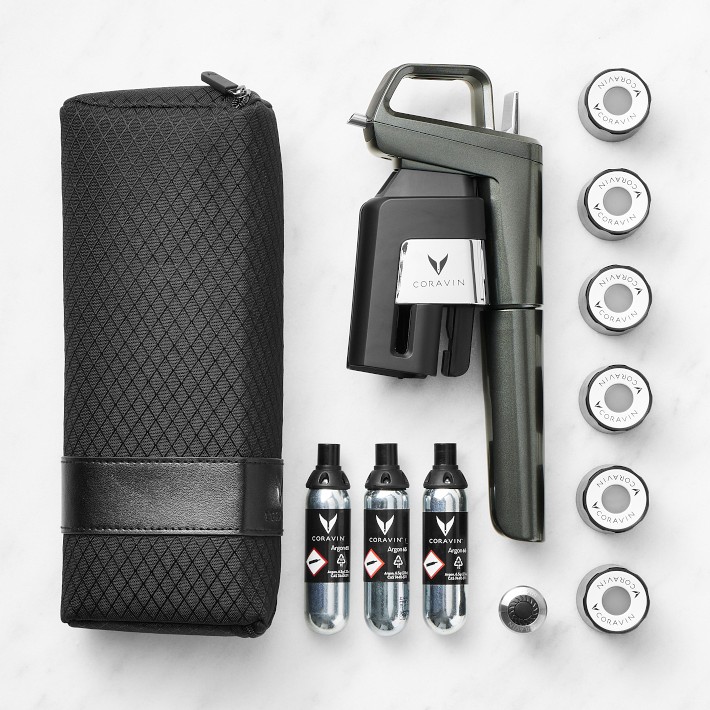 Coravin Timeless Model 6+ Wine Preservation System, Stainless Steel