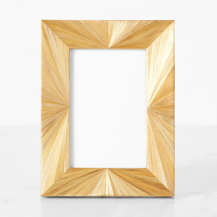 Straw Marquetry Frames, 4" X 6"