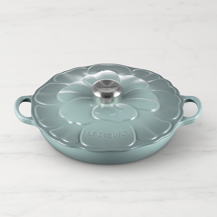 WillIam Sonoma Le Creuset Enameled Cast Iron Petal Braiser, 2 1/4-Qt.