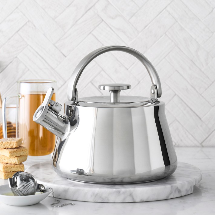 All-Clad Stainless Steel Tea Kettle with top Whistle